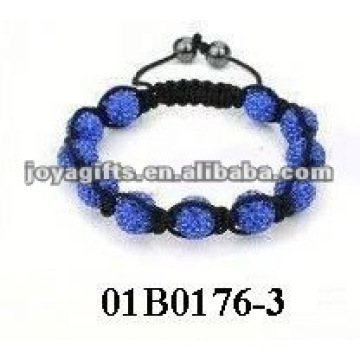 Bracelet shamballa lava en forme de mode